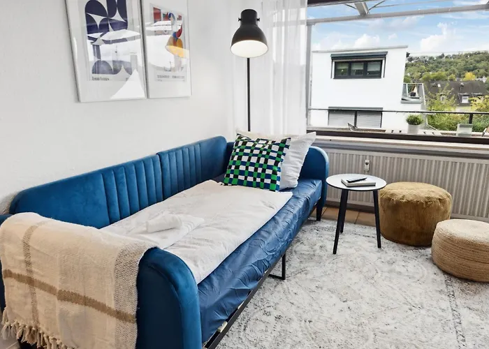 Appartement Helle & Moderne Mit Panorama-balkon *