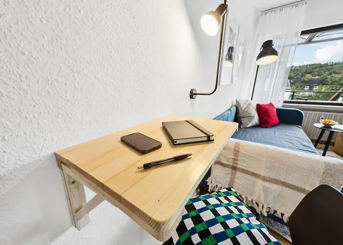 Appartement Helle & Moderne Mit Panorama-balkon *